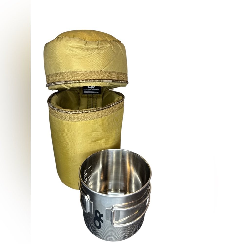 Outdoor Research OR Coyote Military SG Water Bottle Parka 1L Tan Brown USGI - Picture 4 of 4